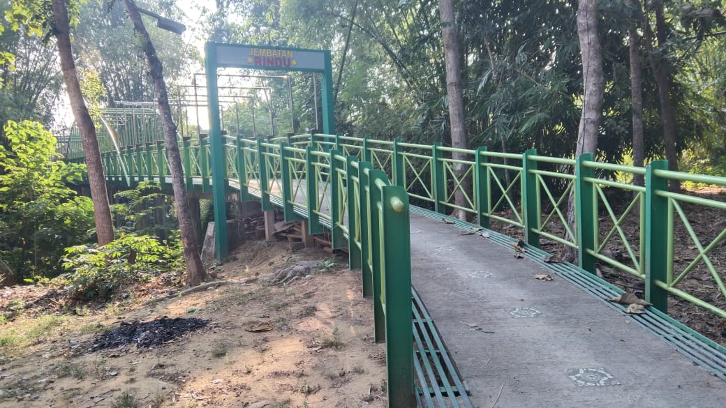 Jembatan Rindu Sebagai Salah Satu Akses Kelokasi Pra TMMD