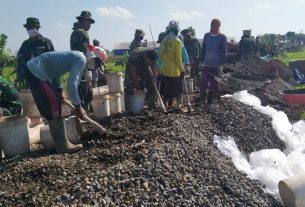 Dikeroyok TNI Dan Warga, Batu Koral Yang Tadinya Menggunung kini Jadi Hamparan