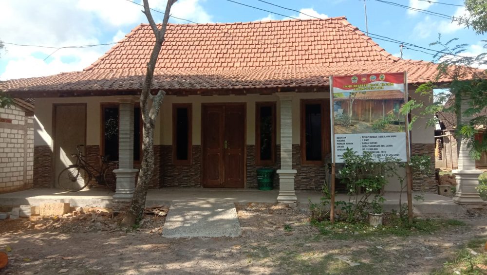 Hasil Program Renovasi RTLH Rumah Supawi Sudah Siap Dihuni