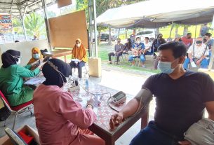RSAU dr. Siswanto Lanud Smo Lanjutkan Vaksinasi Tahap Kedua Warga Soloraya