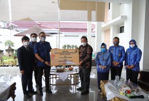 Pemprov Lampung Terima Bantuan alat Polymerase Chain Reaction dari PT. Langit Pandu Anugerah